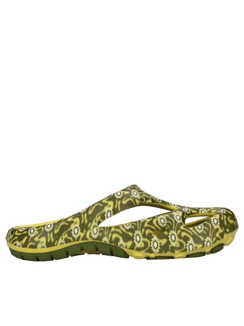 Sabot in gomma. KEEN | GF FLOWERS 1029396VERDE-GIALLO